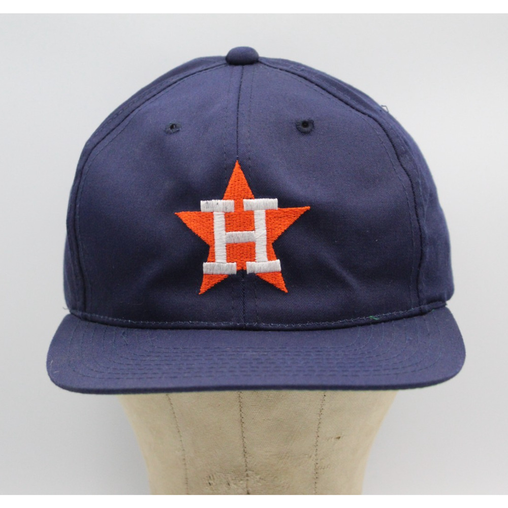 VIntage Houston Astros Navy Blue Snapback Hat